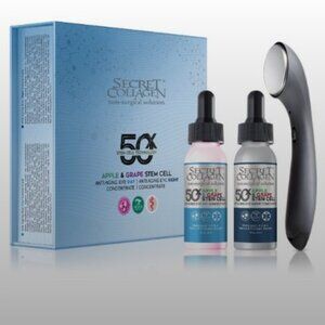 PREDIRE 50X APPLE &GRAPE STEM CELL ANTI-AGING EYE DAY&EYE NIGHT CONCENTRATE SET
